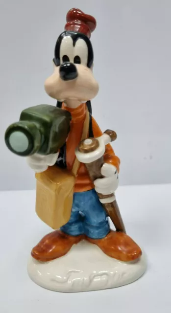 Goebel Disney Figur- Goofy als Fotograf – Selten - sehr guter Zustand