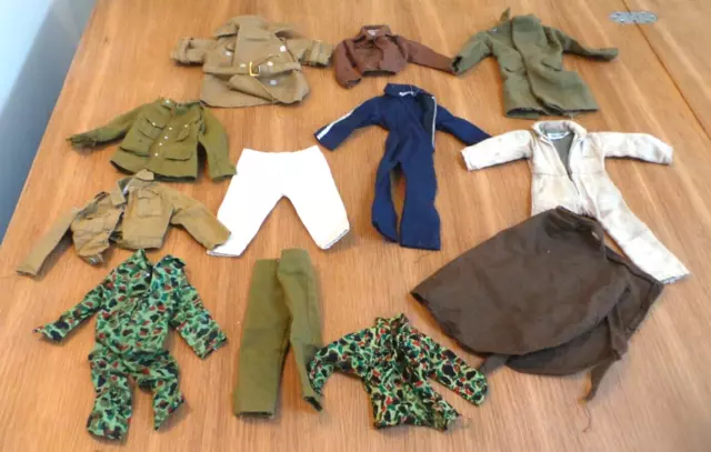 Vintage  Palitoy Action Man Job Lot Of Clothes