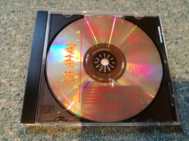 CD - Def Leppard - Hysteria