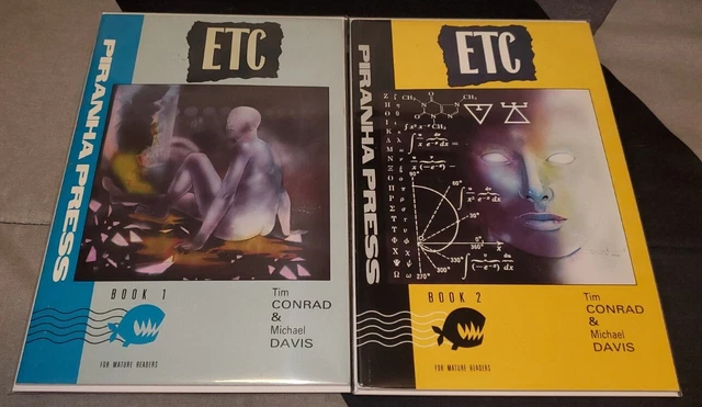 ETC #1-4 Tim Conrad (Piranha Press, 1989)