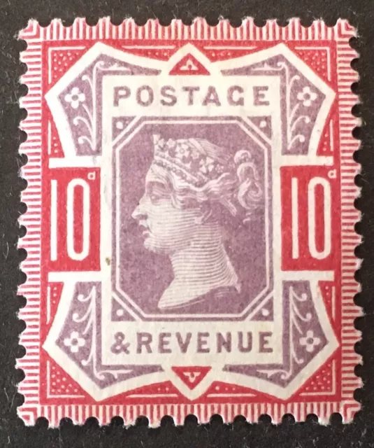 GB Queen Victoria "Jubilee Issue" 1887/92 Mint 10d Stamp MLH