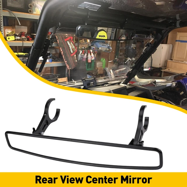 1.75"/2" UTV Rear View Center Mirror For Polaris RZR PRO XP 4 Honda Talon 1000