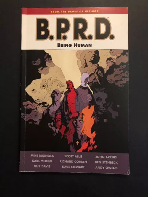 B.P.R.D. - BEING HUMAN Hellboy Mike Mignola Richard Corben DARK HORSE TPB BPRD