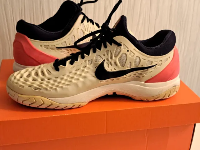 Nike Zoom Cage 3 - Men's Tennis Shoes - UK Size 9 - 918193-100 - Nadal
