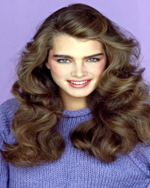 8X10 BROOKE SHIELDS GLOSSY PHOTO photograph picture print hot sexy cute ...