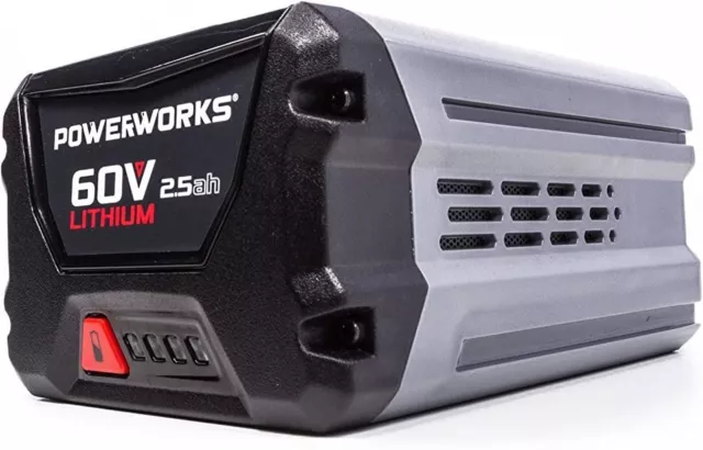 Batterie POWERWORKS P60B25 (60 V, 2,5 Ah) compatible avec tous les outils POWERW