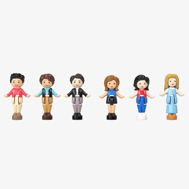 MATTEL POLLY POCKET Friends Compact Collectors Playset Central Perk