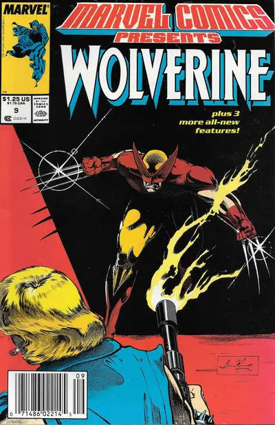 Marvel Comics Presents #9 (Newsstand) FN; Marvel | Wolverine - we combine shippi