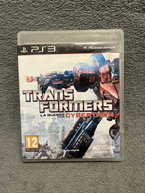 Jeu PlayStation 3 PS3 Transformers La Guerre Pour Cybertron