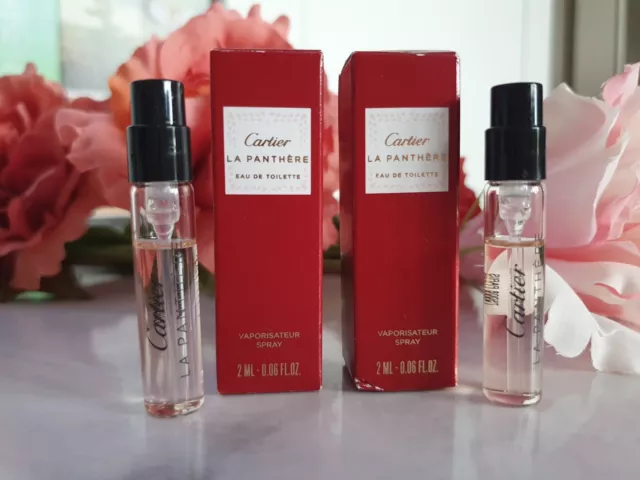 Cartier 🌟 La Panthere Eau De Toilette 2x 2ml Proben Set