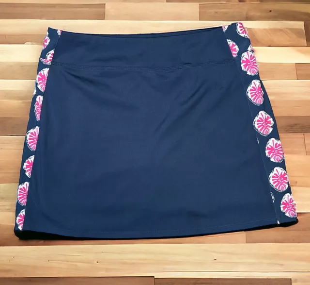 TOMMY BAHAMA NAVY Blue Golf Skirt Skort Size Medium Shorts Women’s $16. ...