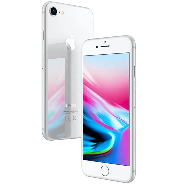 APPLE iPhone 8 64 Go Argent - Avec Batterie neuve - Parfait etat