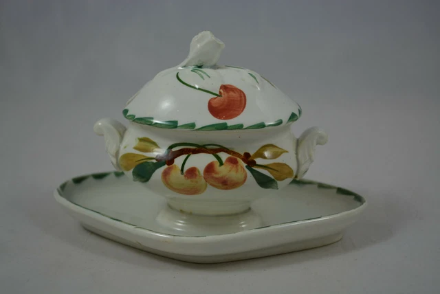 Dînette De Poupée Ancienne En Faïence De Saint-Amand – Décor Humoristique