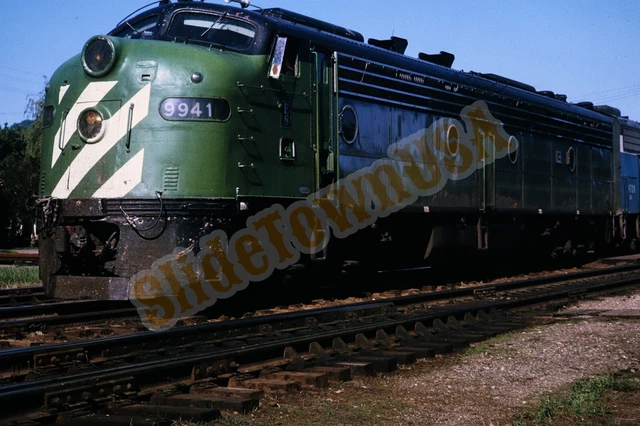 Vintage 1973 Zugrutsche 9941 Burlington Northern Motor X3L026
