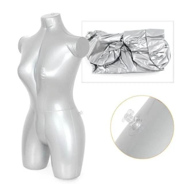 High Quality Inflatable Mannequin Fashion Model for Temporary Displays