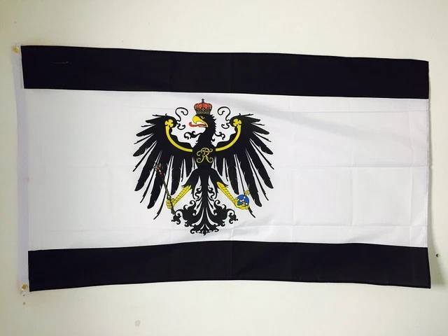 AZ FLAG Drapeau Royaume De Prusse 1701-1918 90x60cm