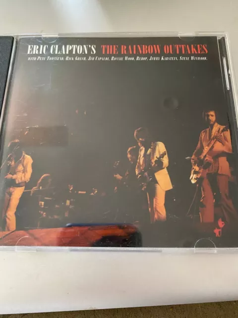 Eric Clapton The Rainbow Outtakes Cd - Import Limited Edition Collectible Vg