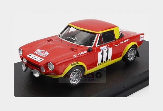 Trofeu DSN95 – Fiat 124 Abarth Portugal 1974 N°11 – 1/43 – Résine – Neuve