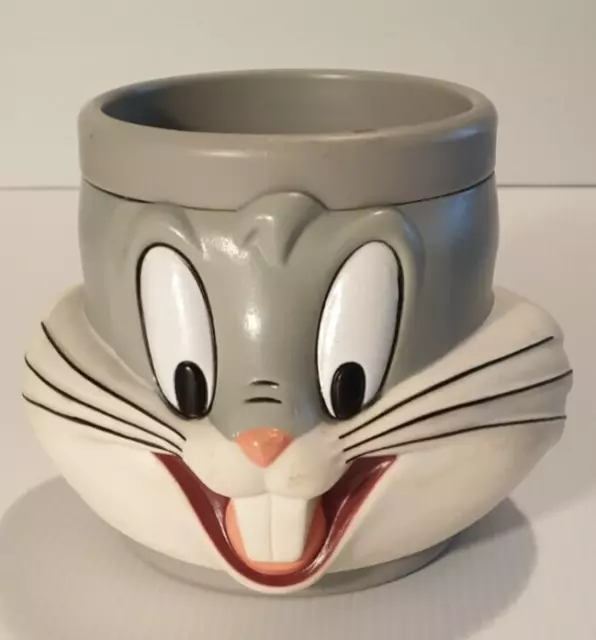 VINTAGE 1990S SET of Looney Tunes 3D Mugs 5 X Collectable Cups