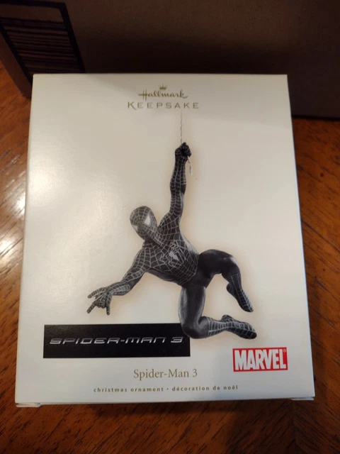Hallmark Keepsake Ornament 2007 Marvel Black Spider-Man 3