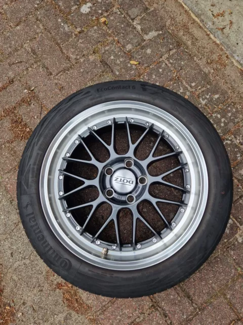 Vier Felgen Dotz Revvo Gunmetall Polished 17"