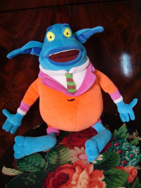 Peluche Bill L'extraterrestre (Le Bigdil) - Lansay 1998 - 35 Cm - Vintage TF1