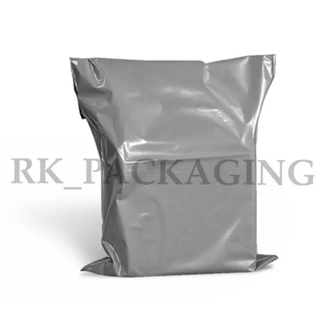 Grey Mailing Bags Strong Poly Postal Post Postage Self Seal Packaging Strong