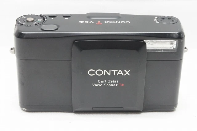Contax Tvs Iii Black Compact Film Camera 221224N