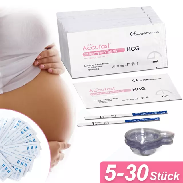 Schwangerschaftstest Frühtest Miu/Ml Onestep Test Teststreifen Schwangerschaft