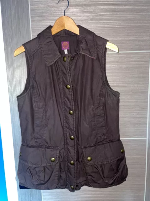 Joules Bodywarmer / Gilet, Brown, Size 12