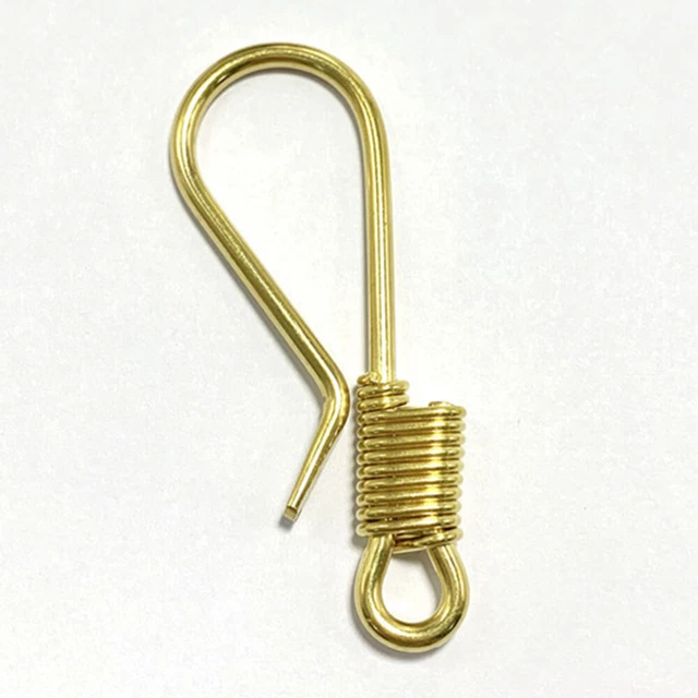 Portachiavi Avvolgimento Rame Gancio Fibbia Chiave Manuale Portachiavi Fibbia