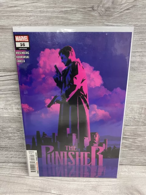 Marvel Comics THE PUNISHER #16 Modern Age 2019 LGY #244 Comic Book