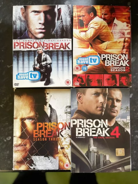 Prison Break : The Complete Series Seasons 1 - 4 DVD Boxset