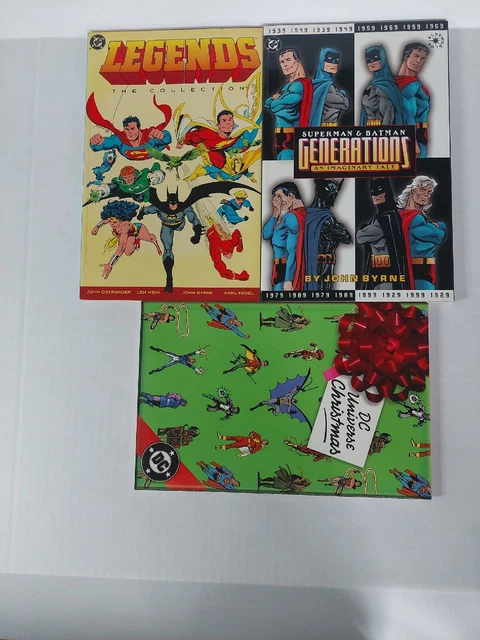 Lot of 3 DC Comics TPB Bundle~Batman, Superman, Legends