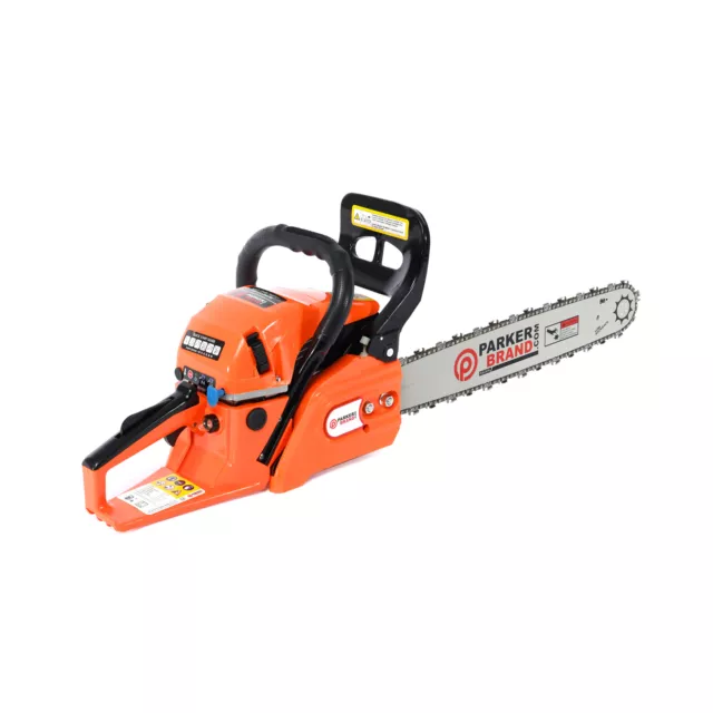 62cc Petrol Chainsaw - 20” Bar & 2 x Chains + More 3