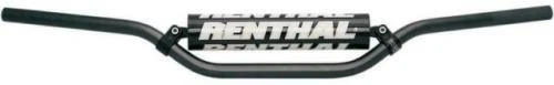 Renthal 7/8in. Mini Racer Handlebar 50SX Mini Bend - Black 82501BK04227 SX50