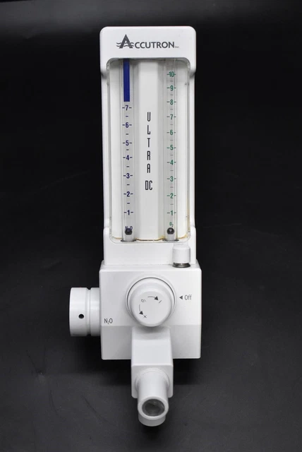 Accutron Ultra DC Dental Nitrous Oxide N2O Flowmeter Conscious Sedation Unit