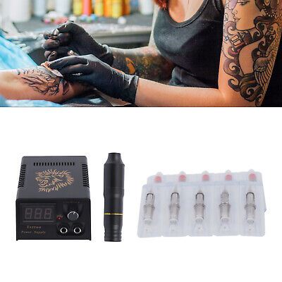 Máquina de tatuaje pluma de tatuaje juego completo de máquinas de tatuaje, sombra DE