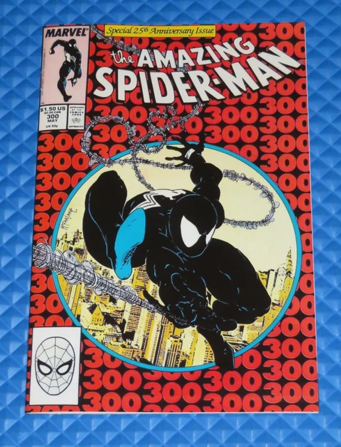 Amazing Spider-Man #300 Original Art Cover w/True Believers Int 1st Venom (READ)
