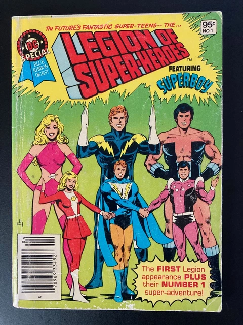DC Special Blue Ribbon Digest Legion of Super- Heroes Vol. 1 , # 1 , 1980