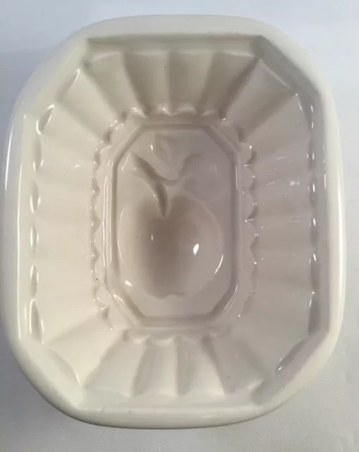 Vintage Taunton Country Crafts white china ceramic jelly potted meat mold mould