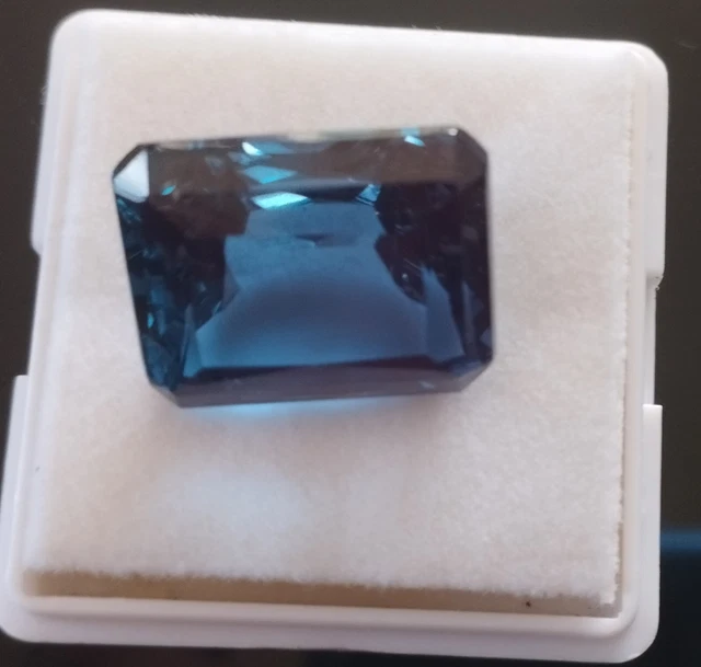 Topaze Bleue Brute De 162,96 Carats - Pierre Translucide, Certifiée GIL, Origine Inde/Brésil - Neuf Sans Emballage