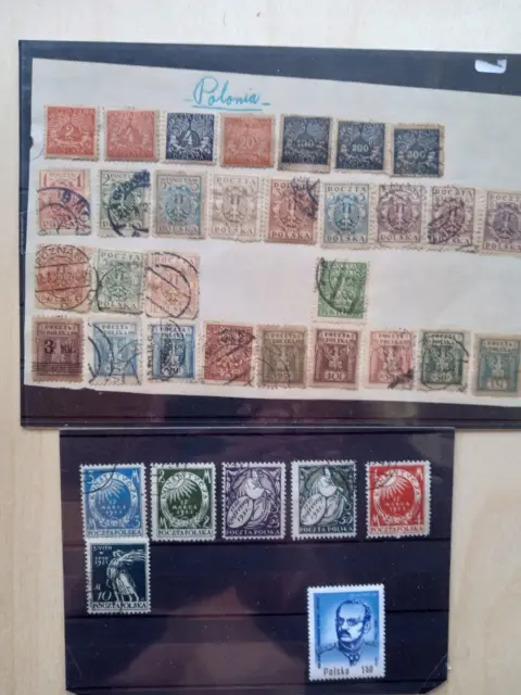Polen  Briefmarken Sammlung Gestempelt 3