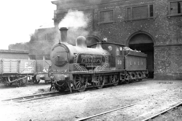 PHOTO LNER London&North Eastern Railway Steam Locomotive J21 30 Darlington 1936