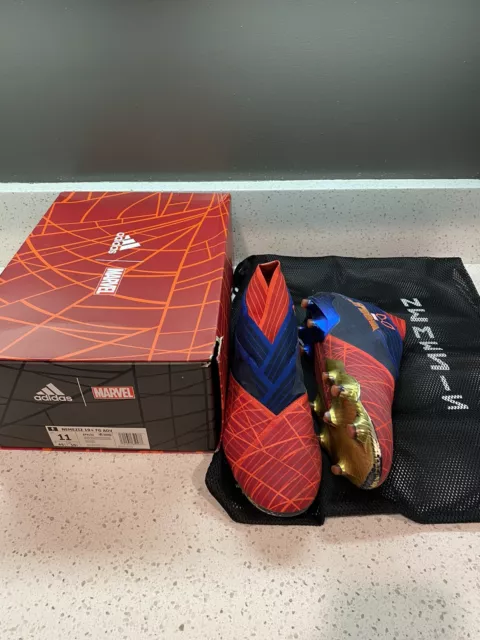 ADIDAS NEMEZIZ 19 FG Marvel Spider Man EF4132 Ace X F50 Adizero Nike Vapor Ctr 130.00 PicClick