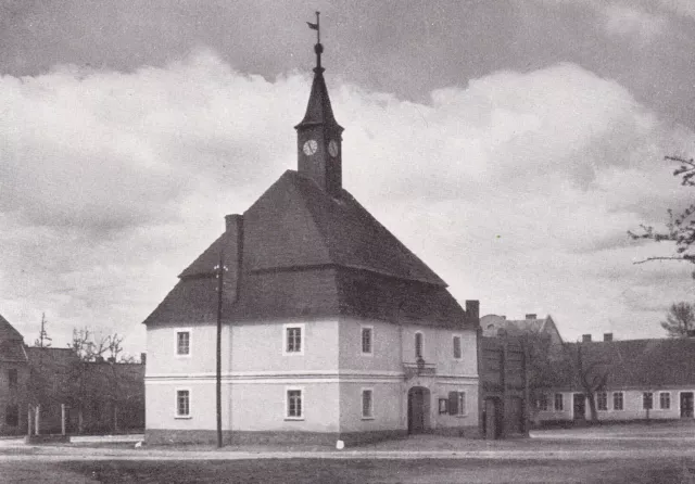 Rothenburg an der Obra/ Rostarzewo, Kreis Wollstein- Das Rathaus (Posen) 1928