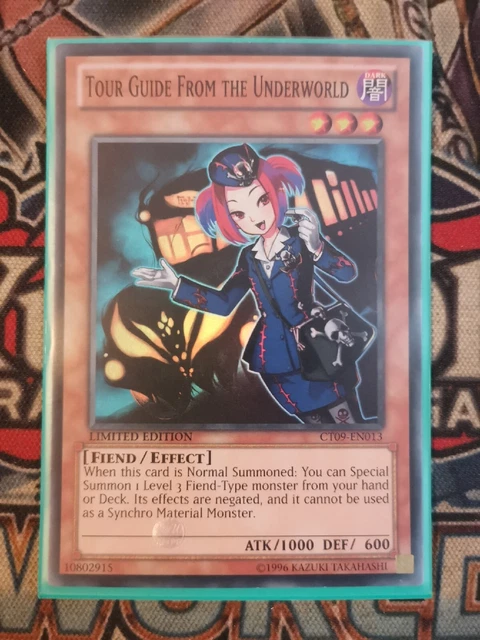 TOUR GUIDE FROM the Underworld CT09-EN013 Super Rare VLP Ltd Ed Yugioh ...