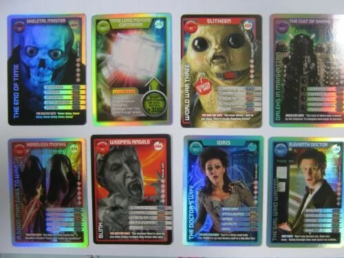 Dr Who Monster Invasion Pick Choose Ultra Rare Trading cards new