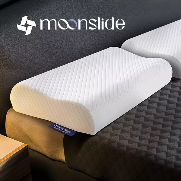 Pillow Memory Foam 1000g High Low Side Sleeping Ergonomic Design Pressure Relif