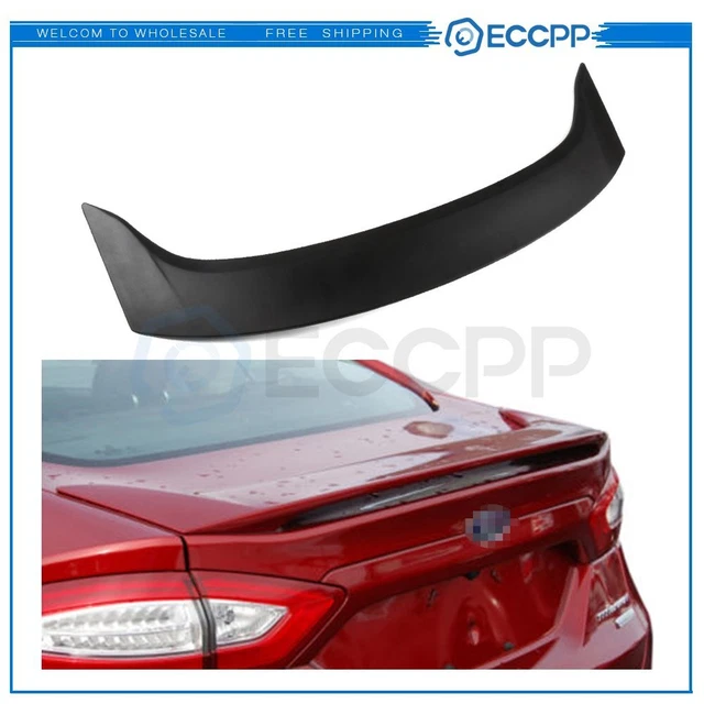 Factory Style Rear Spoiler Wing For 12-up Ford Fusion Primed Black